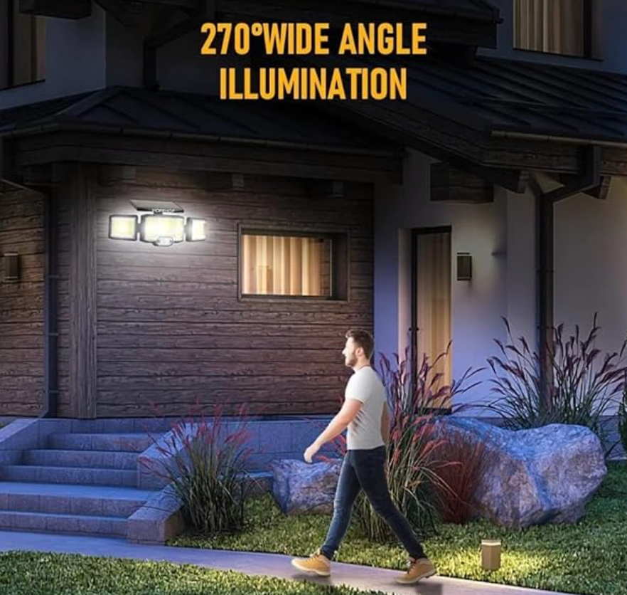 Best Solar Lights for Home & Outdoor in India (2025 Trends + Top Picks) 4 Motion Sensor Solar Lights for Home and Garden
