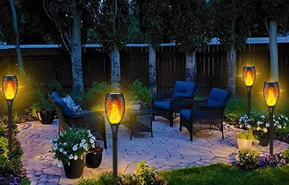 Best Solar Lights for Home & Outdoor in India (2025 Trends + Top Picks) 1 Liveasily 8 Pack Outdoor Yellow Solar Garden Lights