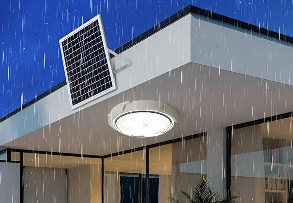 Best Solar Lights for Home & Outdoor in India (2025 Trends + Top Picks) 3 hardoll Solar Ceiling Light 100W